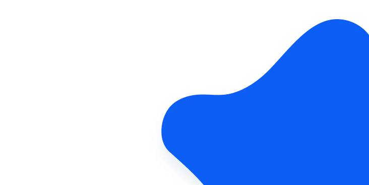 blue white shape