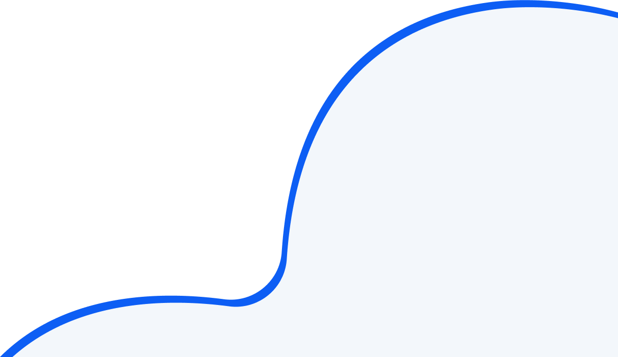 a blue line